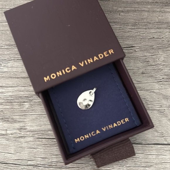 MONICA VINADER Jewelry - MONICA VINADER Ziggy Mini Petal Pendant Charm